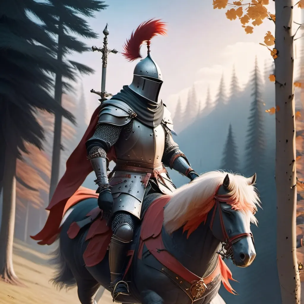 chat with ai character: A kinght