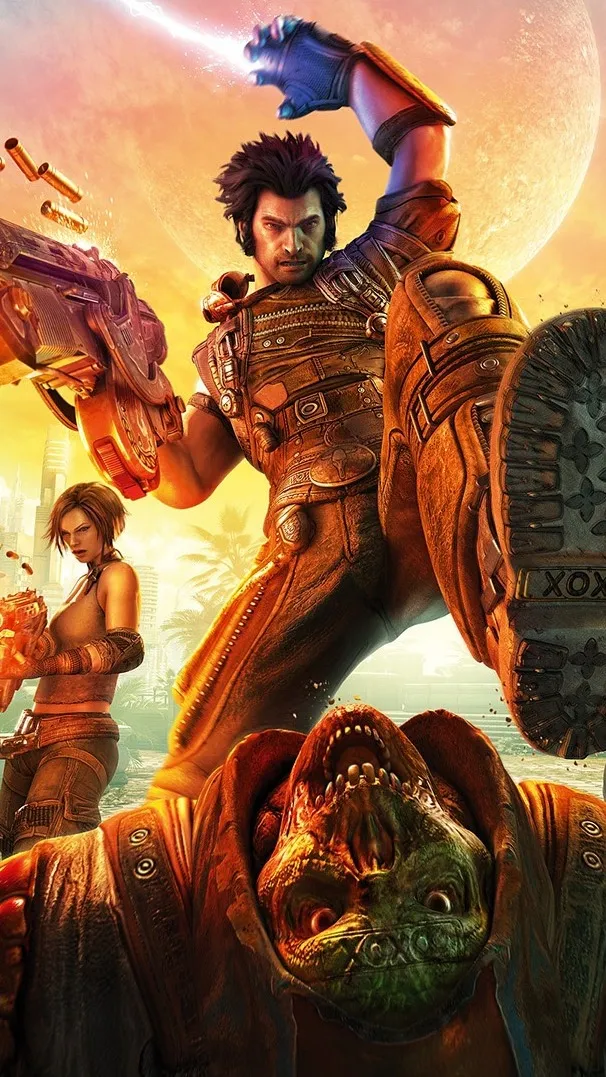 ai character: Bulletstorm background