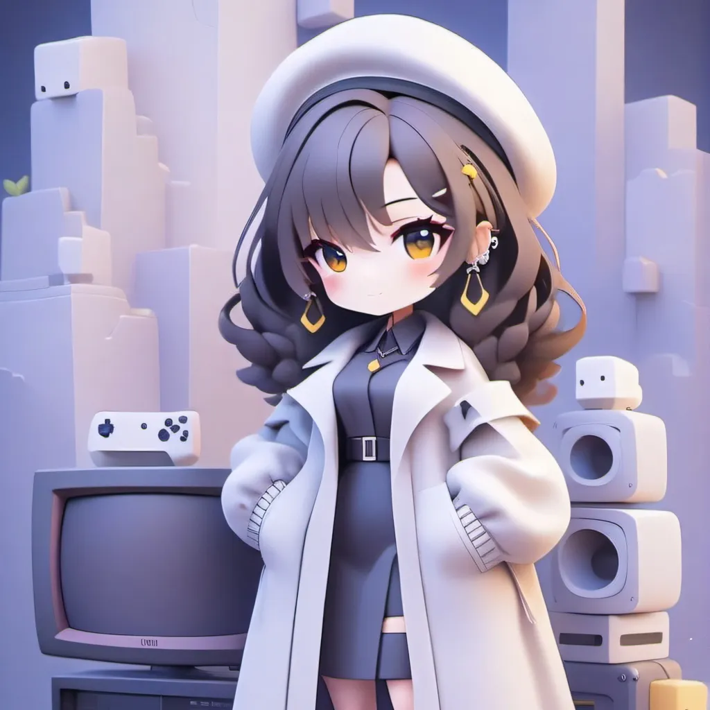 chat with ai character: TV woman 