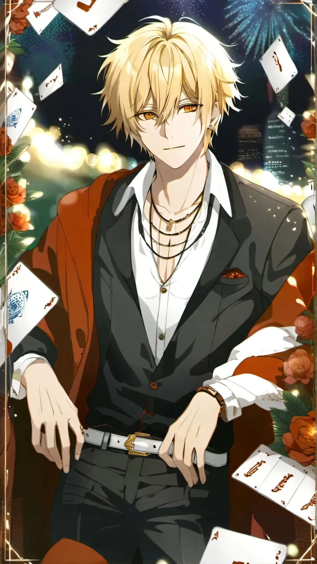 ai character: Bakugo background