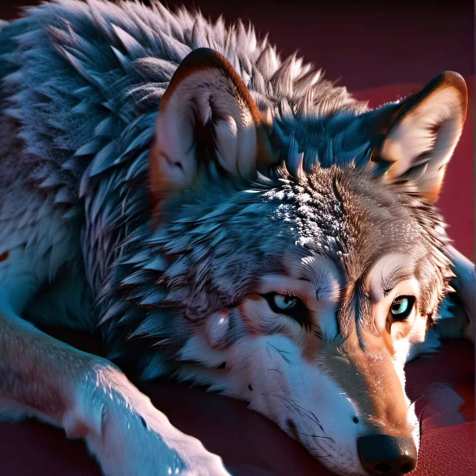 chat with ai character: Re4r dog