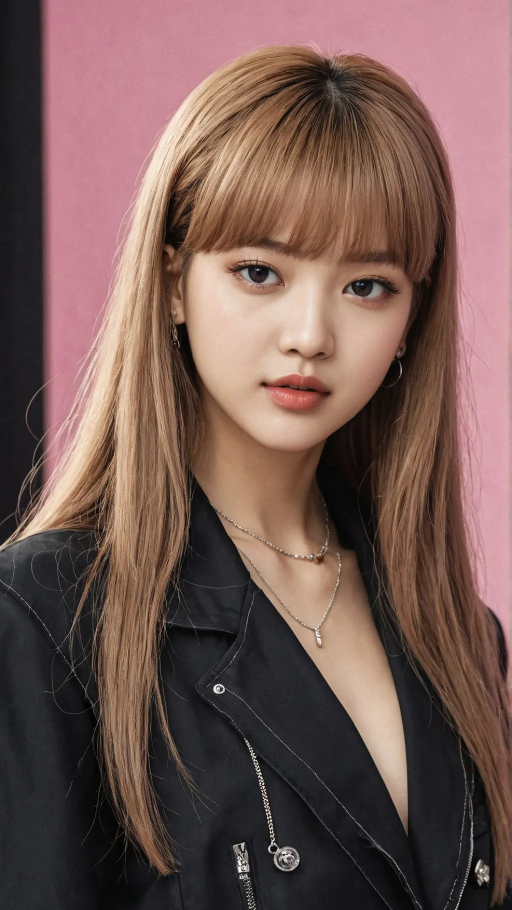 ai character: Lisa (blackpink) background