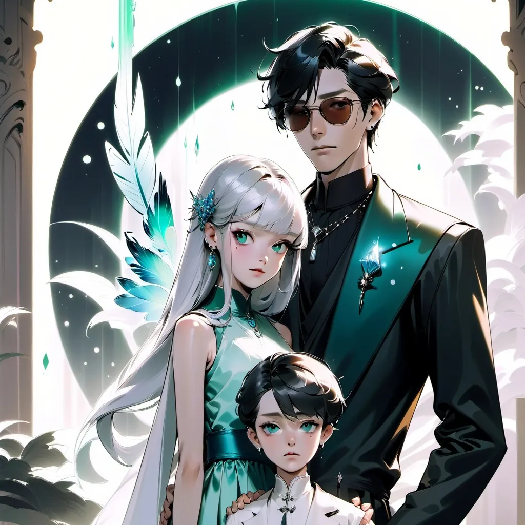 chat with ai character: Rich elegant fam