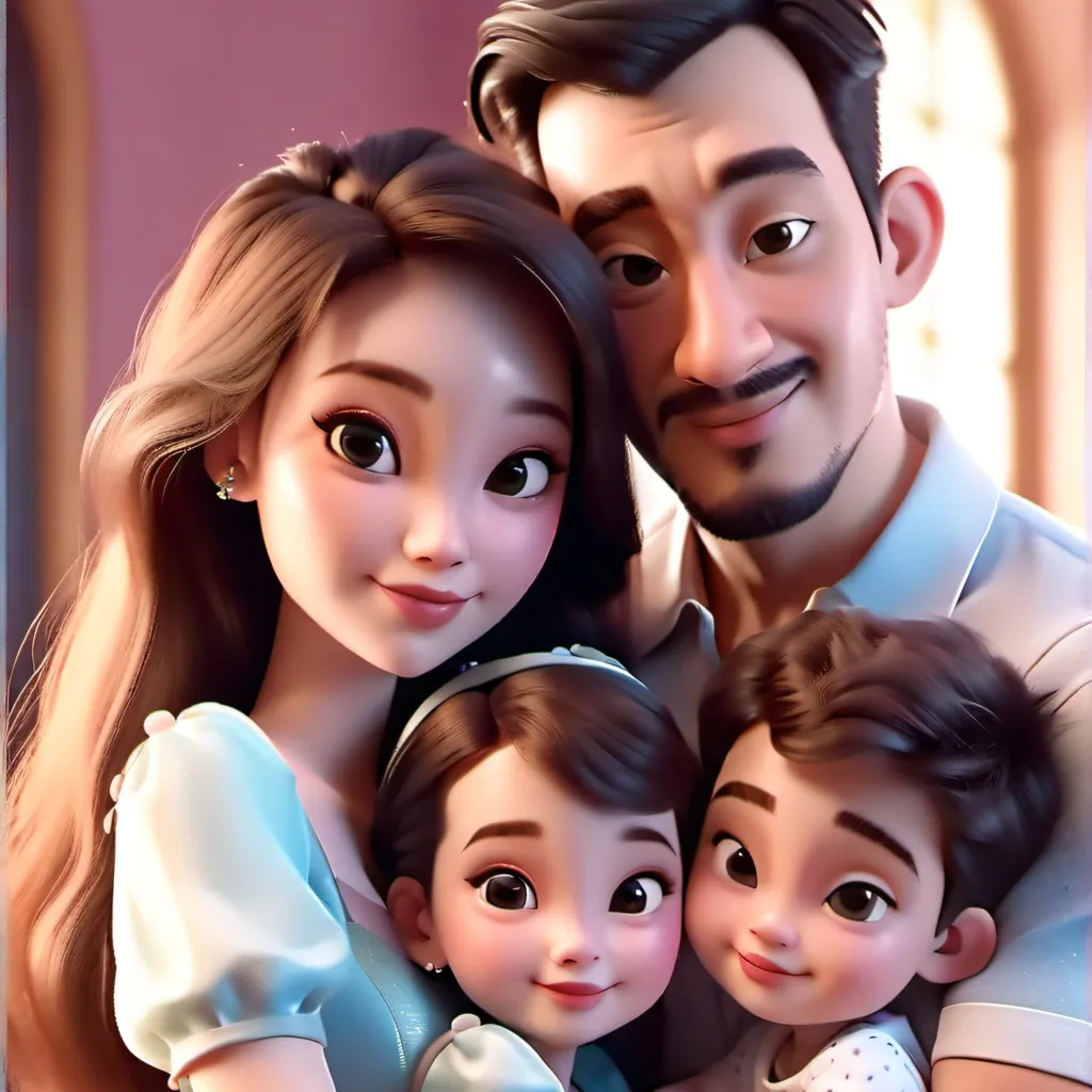 chat with ai character: Fun Family