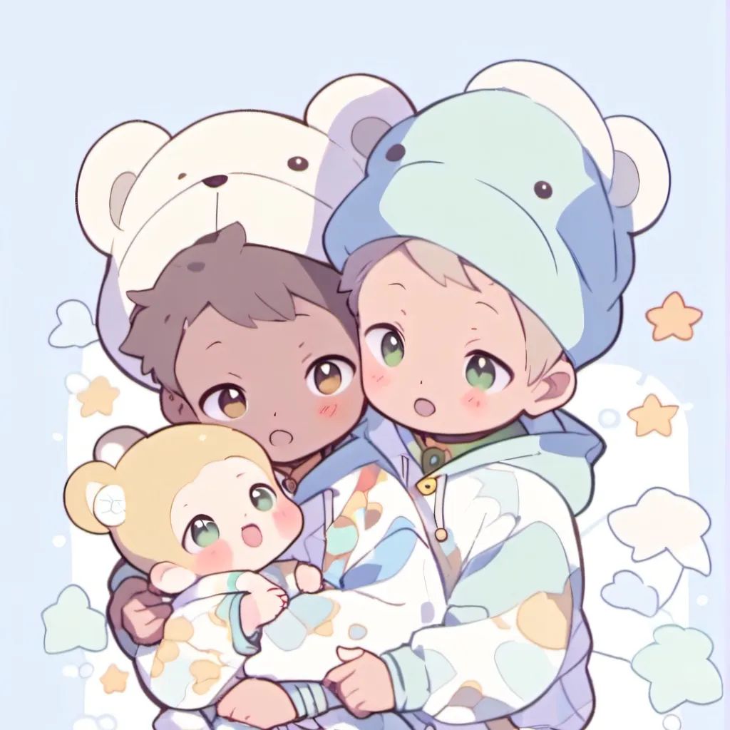 chat with ai character: Cute kids