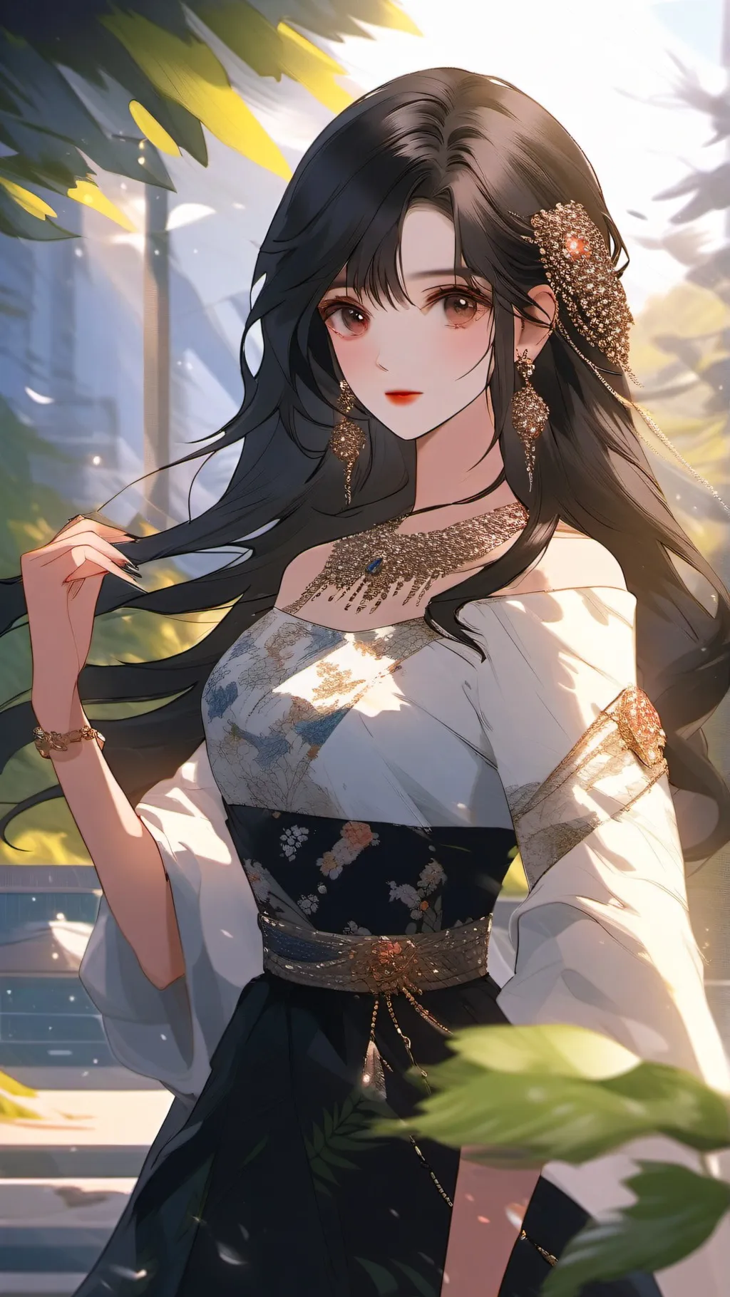 ai character: Coraa background