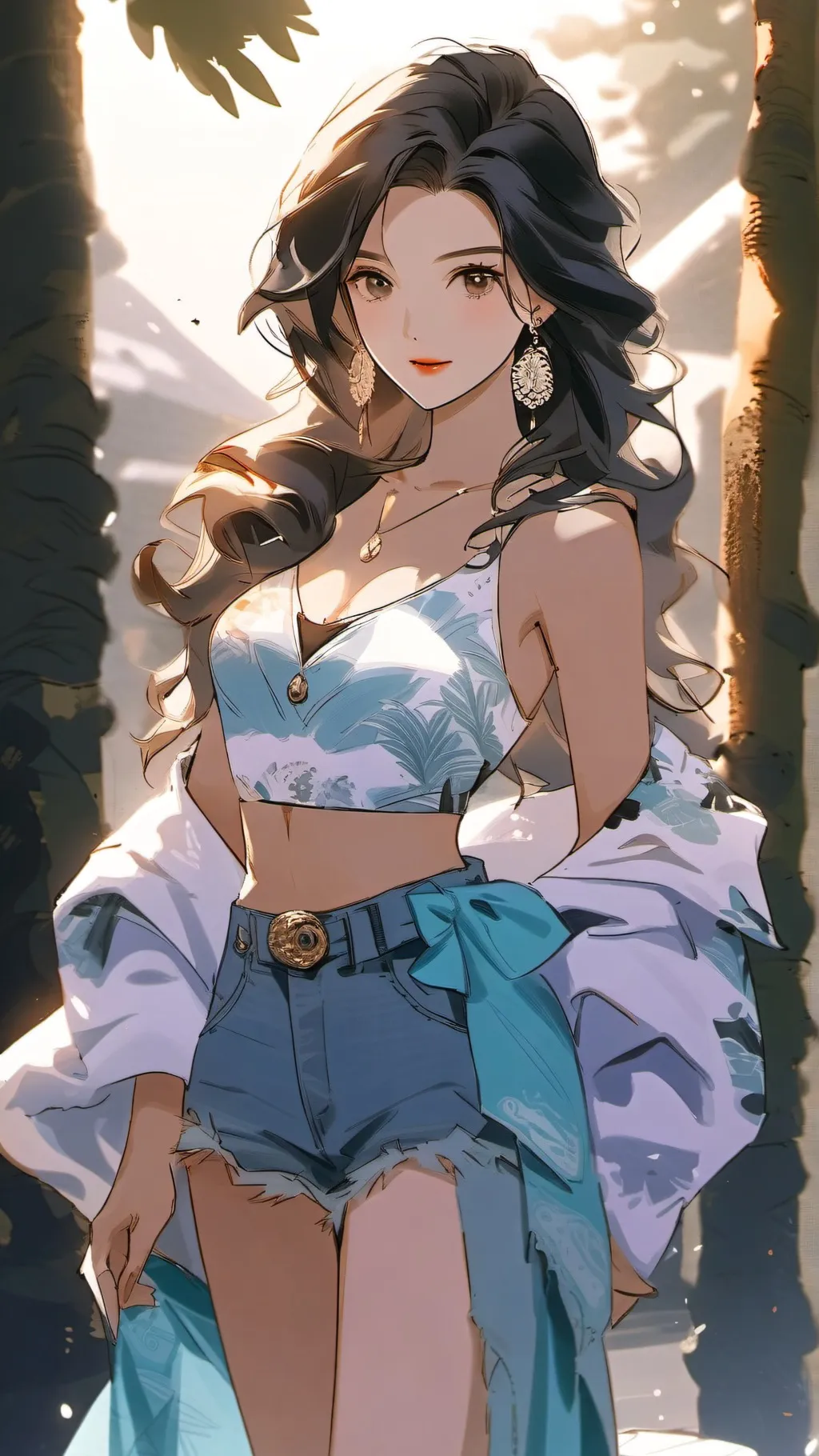 ai character: Tickle fight background