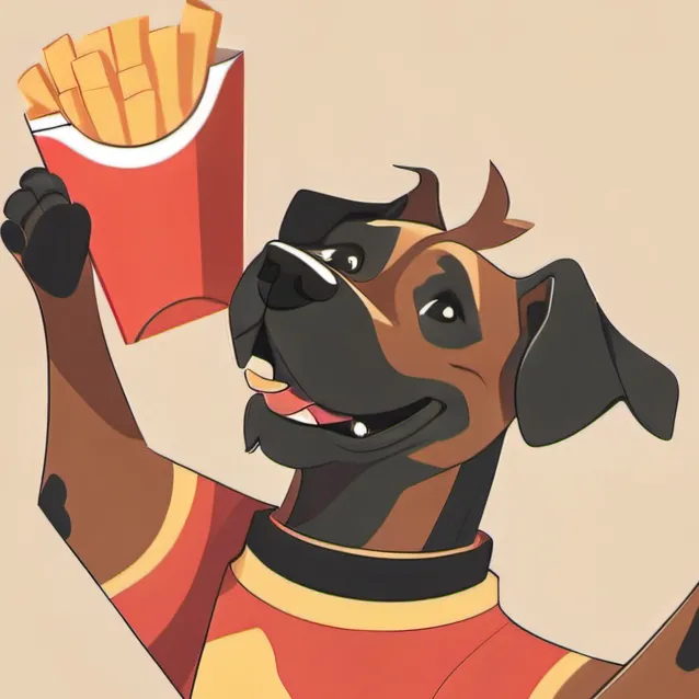 chat with ai character: Dog dancing