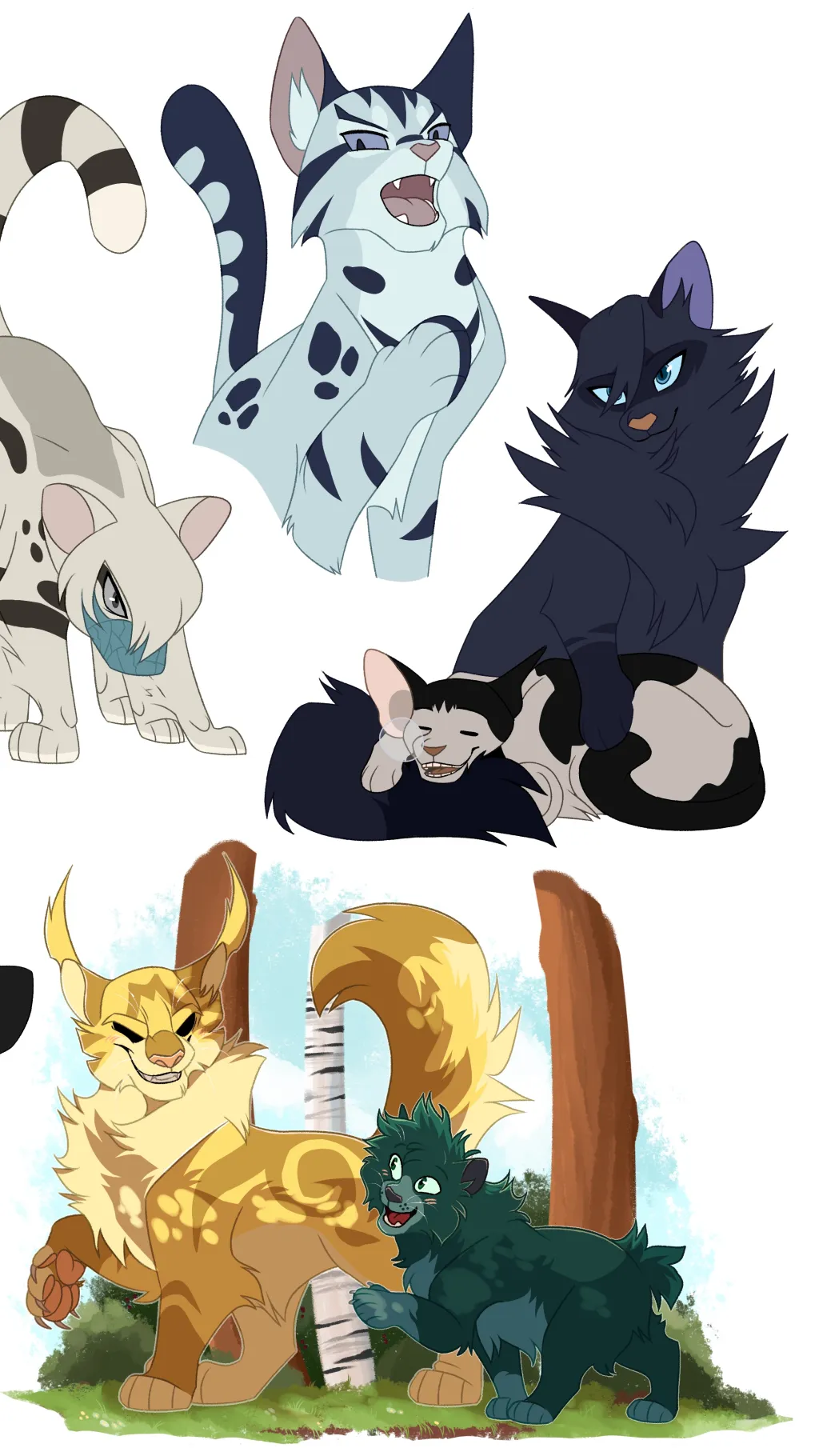 ai character: BNHA x WC background