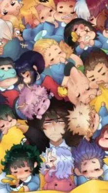 ai character: MHA: Y/n ages down background