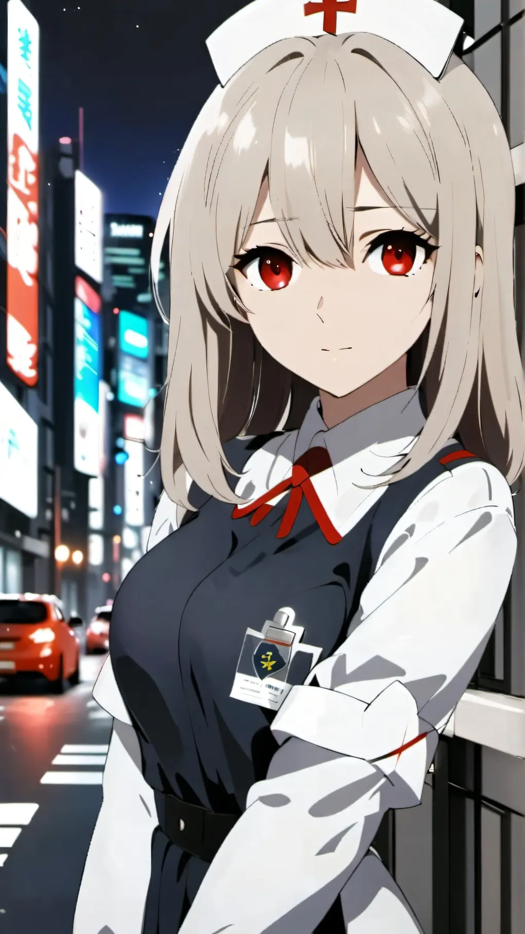 ai character: Sakura background