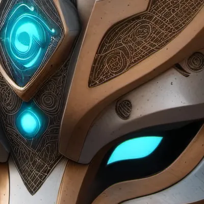 chat with ai character: Protogen mask