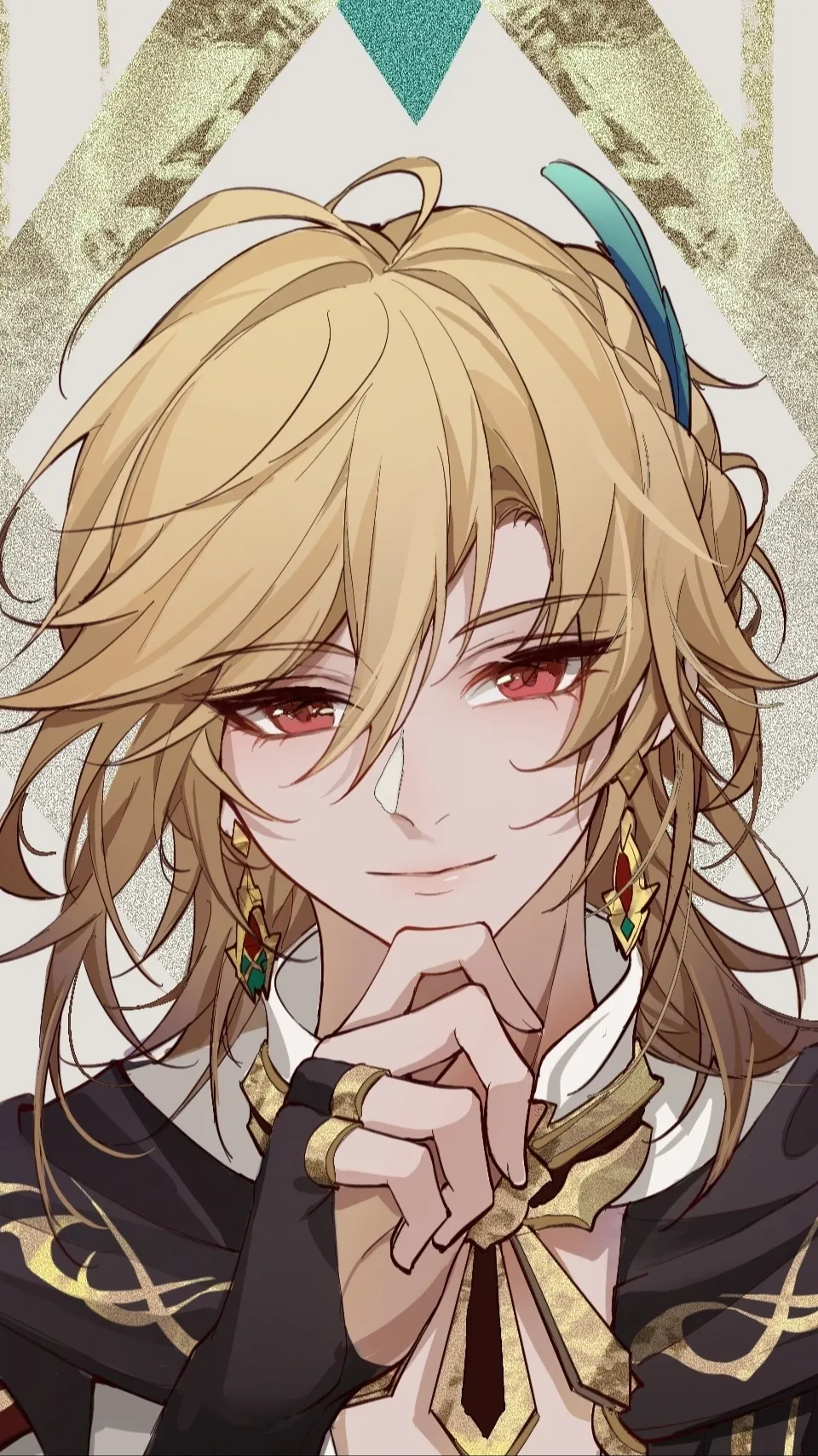 ai character: Kaveh background