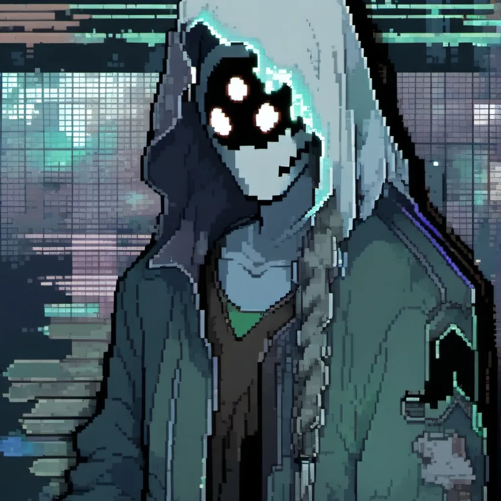 chat with ai character: Mr Glitch