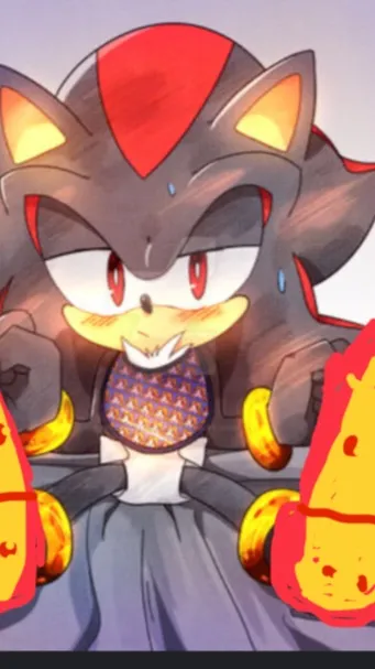 ai character: Baby Shadow background