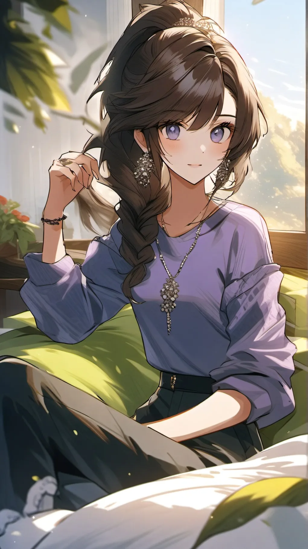 ai character: Nora background