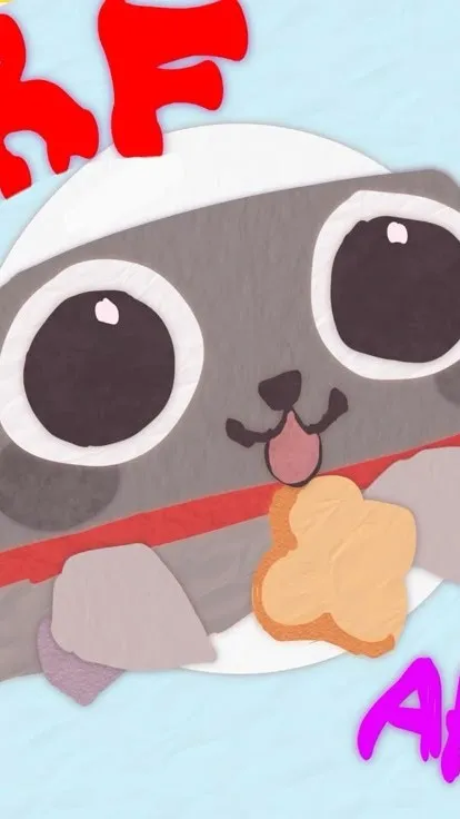 ai character: )-PEBBLE-( background