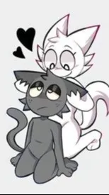 ai character: gray and wenda background