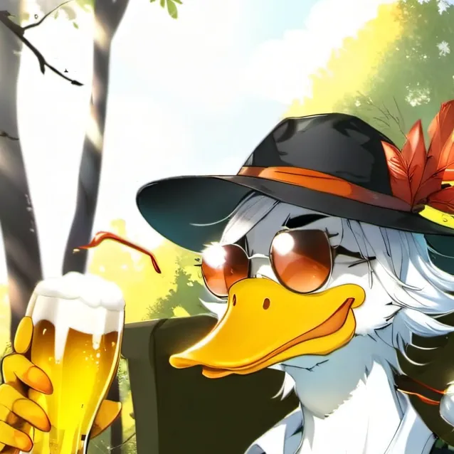 chat with ai character: Drunk Duck