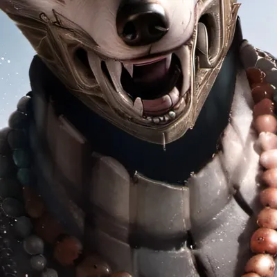 chat with ai character: A way evil dog