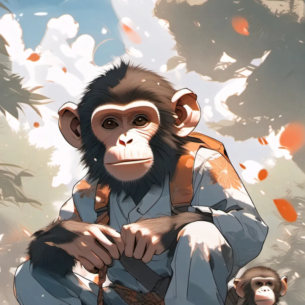 chat with ai character: MONKE