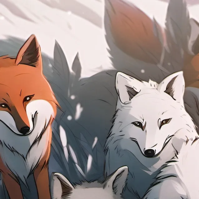 chat with ai character: fox life