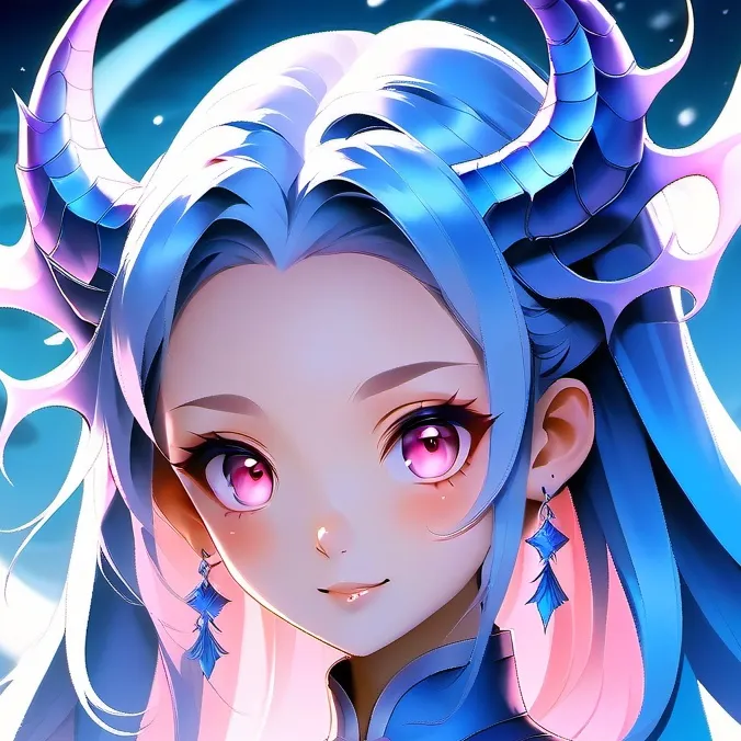 chat with ai character: Nezuko (blue)