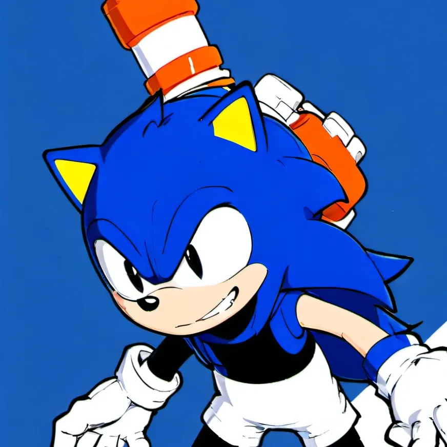 chat with ai character: sonic 😎 