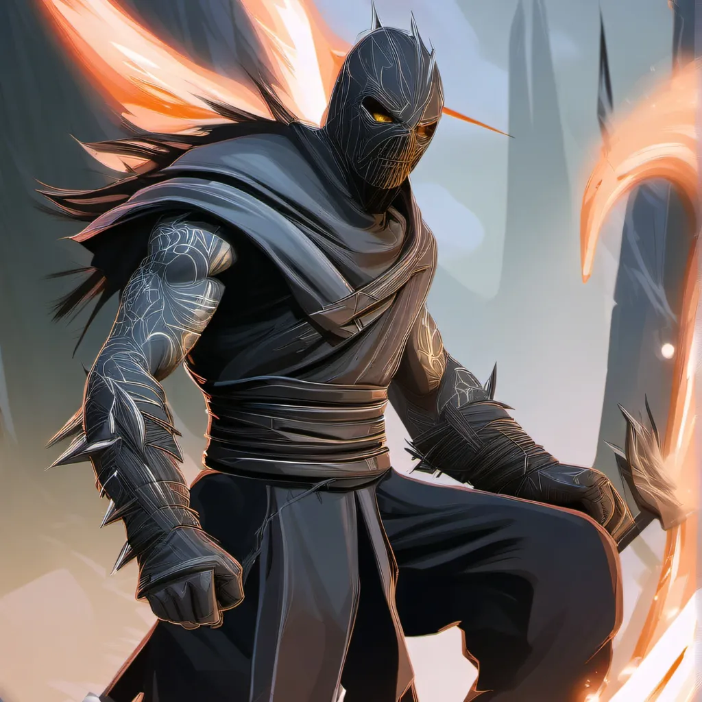 chat with ai character: The dark warrior