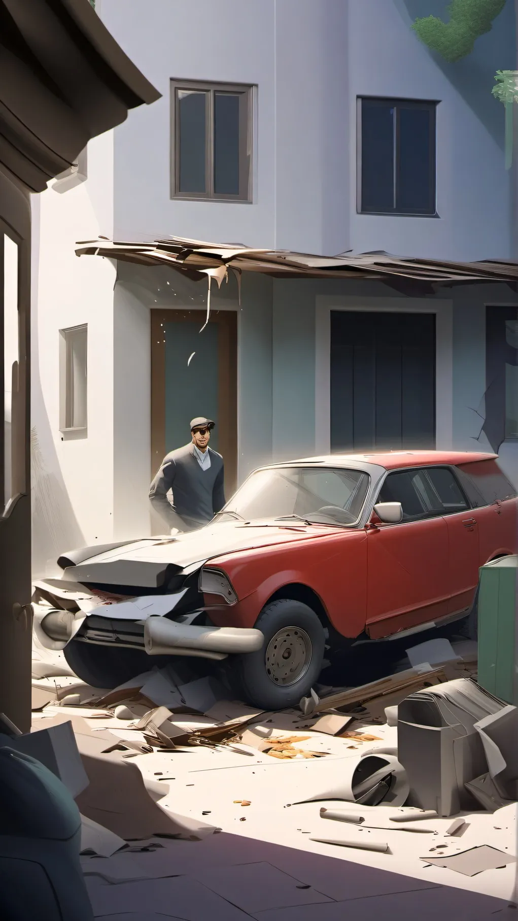 ai character: car karen background