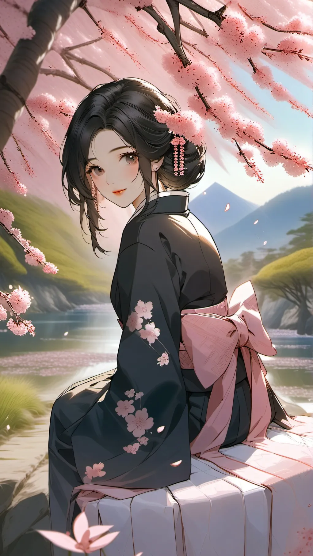 ai character: suki background