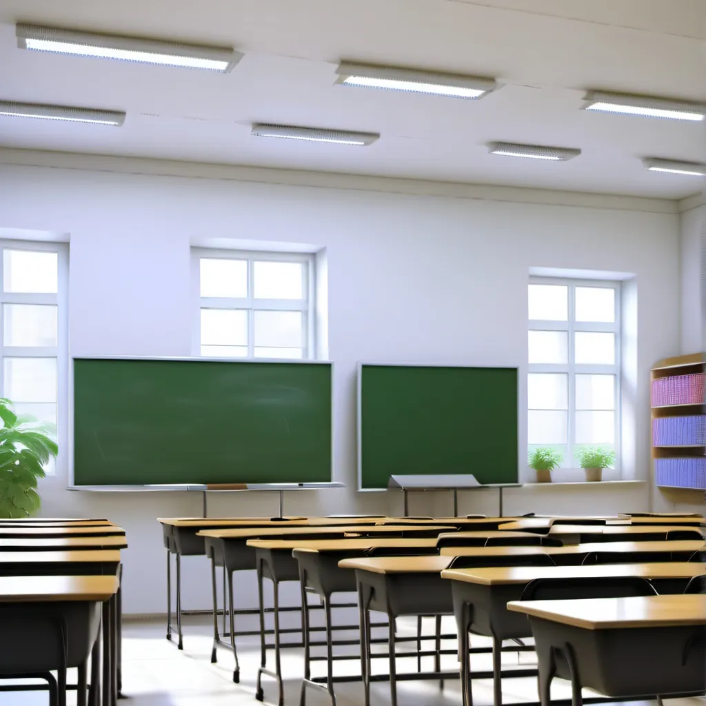 chat with ai character: Grade 12 Classroom