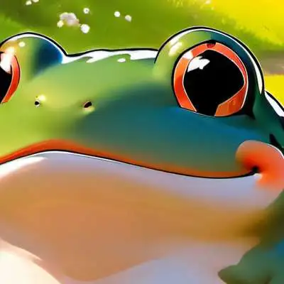 chat with ai character: Frog