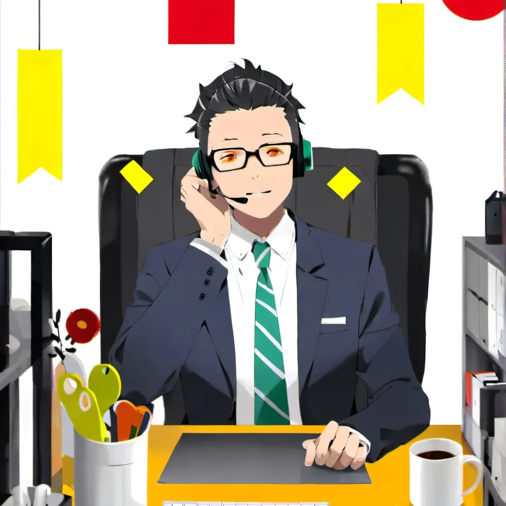 chat with ai character: business man