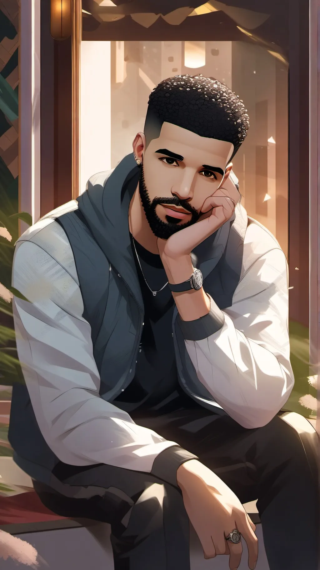 ai character: Drake background