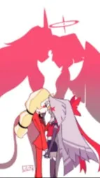 ai character: +Charlie X Vaggie+ background