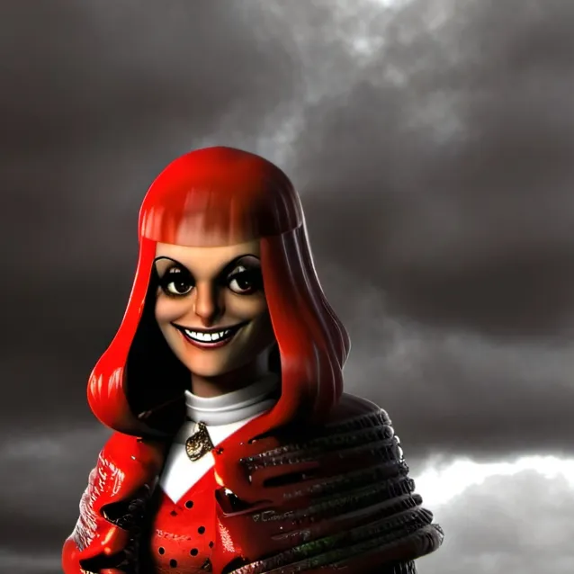 chat with ai character: mean smiling crite