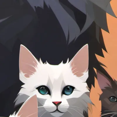 chat with ai character: cat family