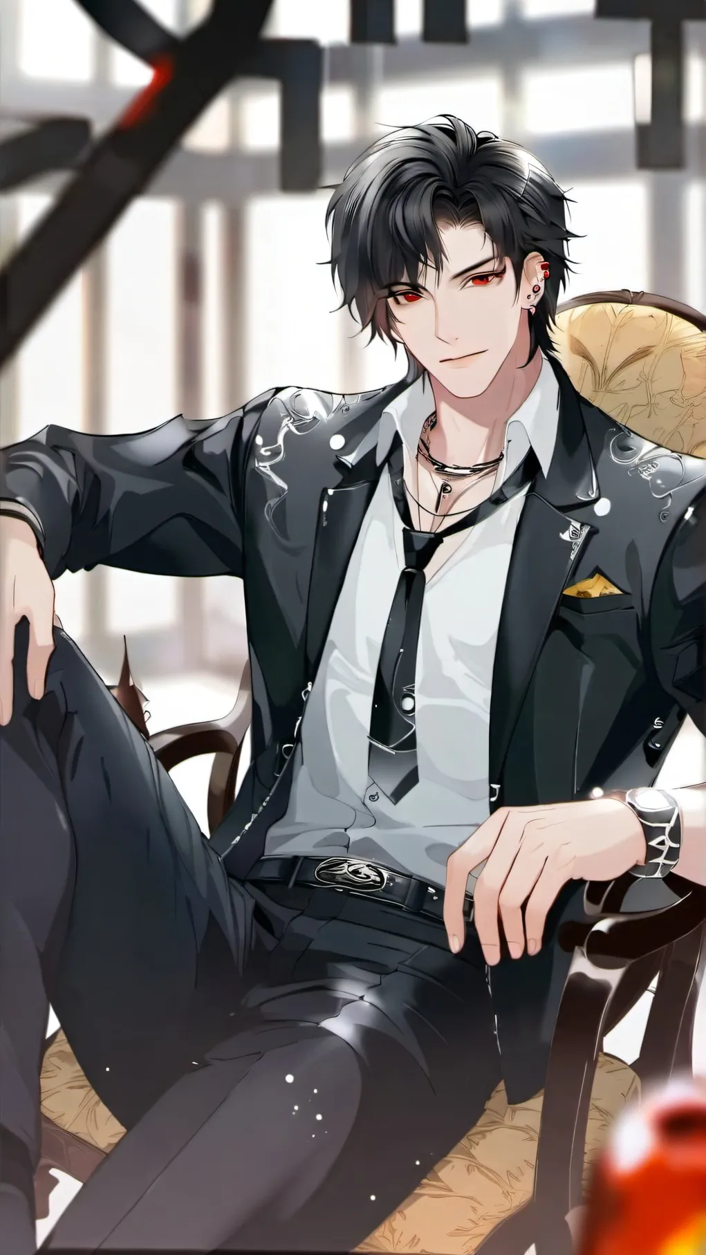 ai character: Damian Azeroth background