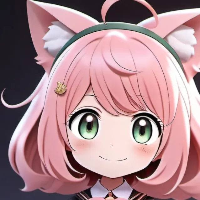 chat with ai character: anya forger :3