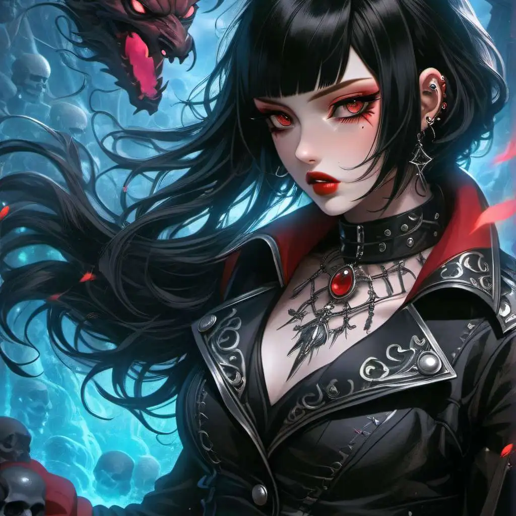 chat with ai character: BB's Nicky 💀🥀💋