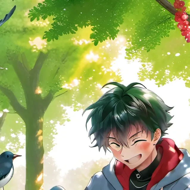 chat with ai character: deku