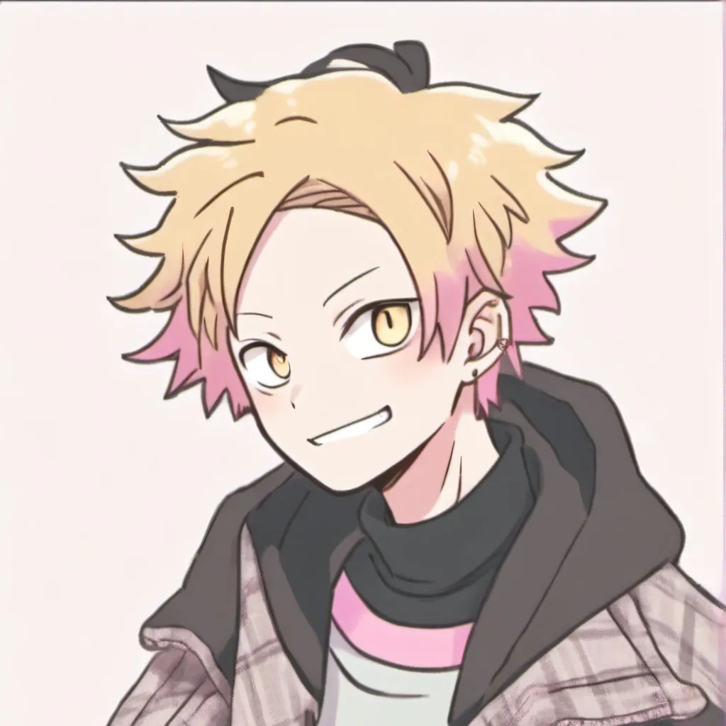 chat with ai character: Denki at the party