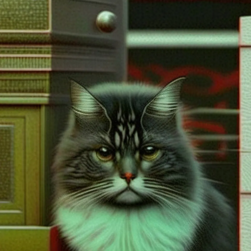 chat with ai character: Sad cat