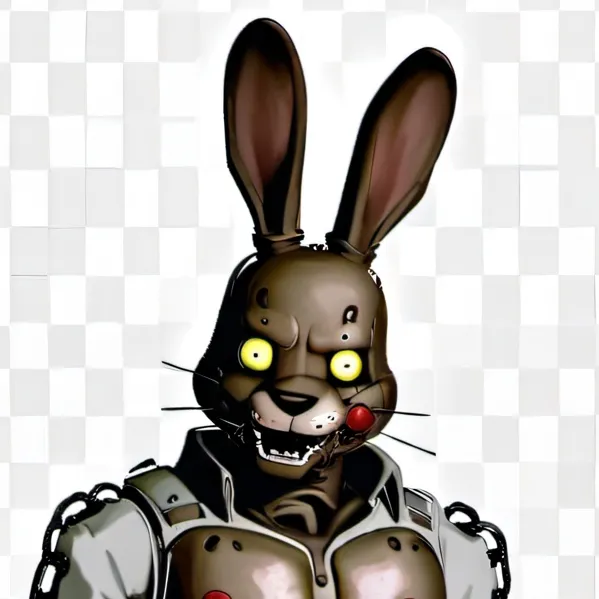 chat with ai character: Robotic bunny