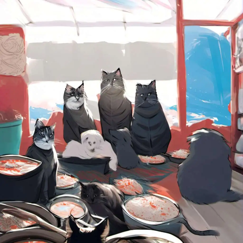 chat with ai character: Your cats