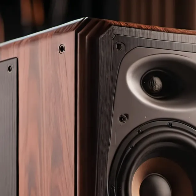 chat with ai character: Large speaker man