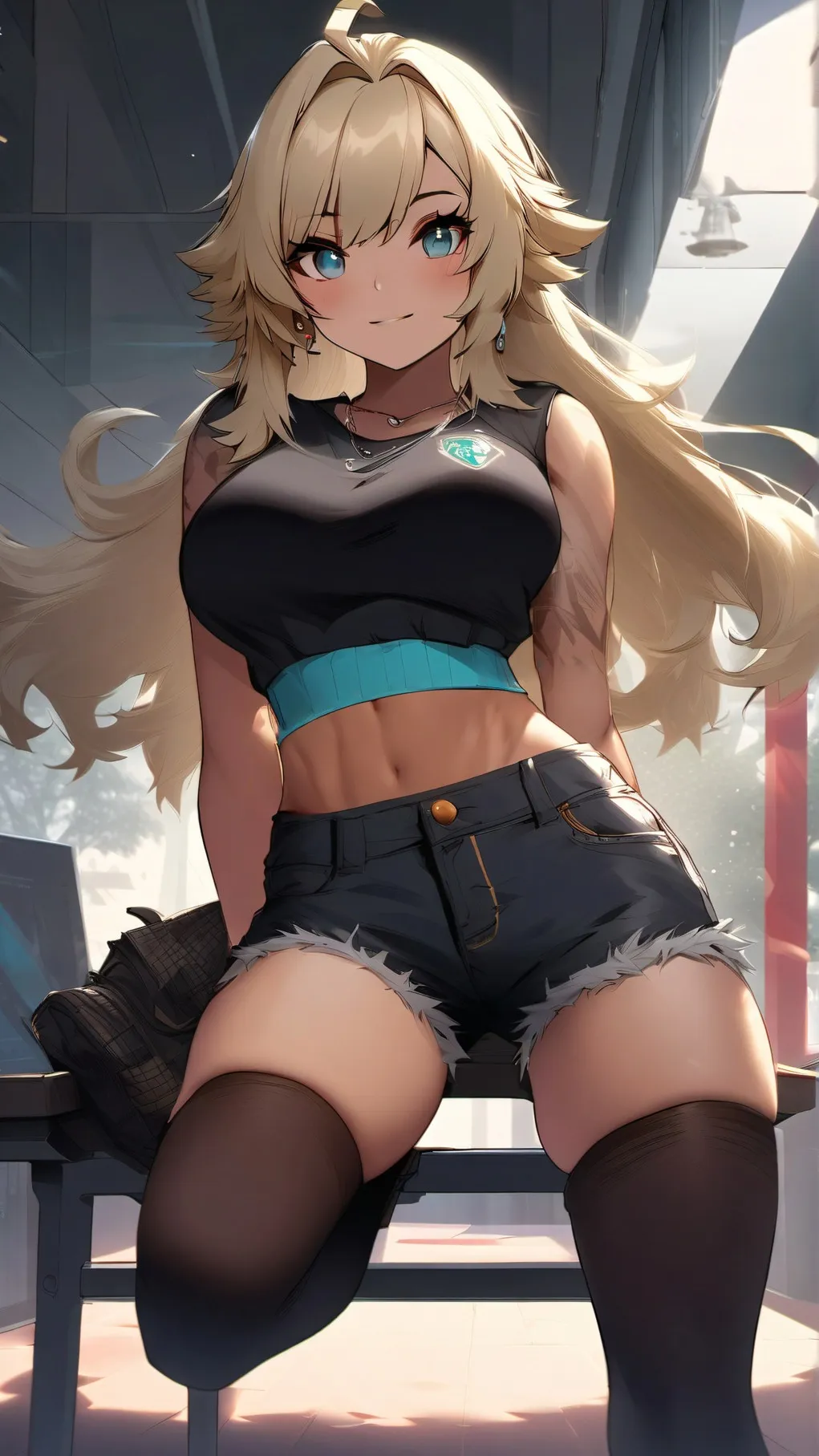 ai character: lily background