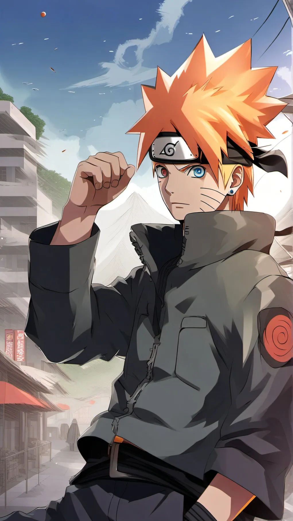 ai character: nuruto   background