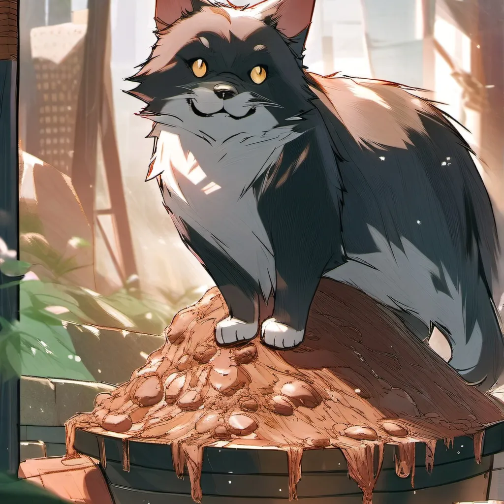 chat with ai character: nasty cat 